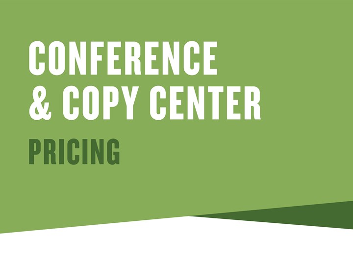 Conference Room and Copy Center Pricing